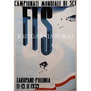 PLAKAT 17 FIS 1939 CAMPIONATI MONDIALI
