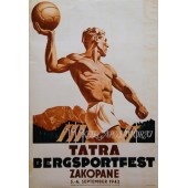 PLAKAT TATRA BERGSPORTFEST 1942