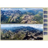 KALENDARZ PANORAMICZNY PLANSZOWY TATRY 2027